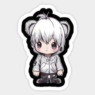 Cuddle Worthy Kawaii Baby Boy Sticker